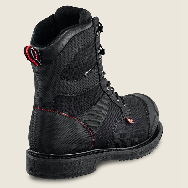 Red Wing Mens Maxbond - 8-inch Waterproof Toe - Safety Boots Black - 2059HDVOW